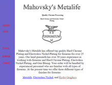 Tablet Screenshot of mahovskysmetalife.com